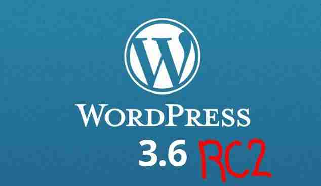 wordpress 3.6 RC2 beta