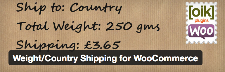 Plugins para WooCommerce - Weight Country Shipping for WooCommerce