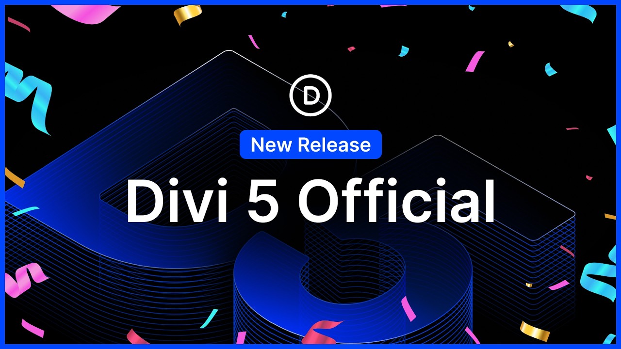 Divi 5 Official! 🎉 (Beta Ends Today)