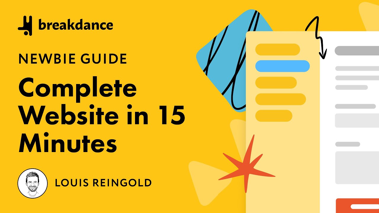 Building A Complete Website In 15 Minutes With The Breakdance Design Library