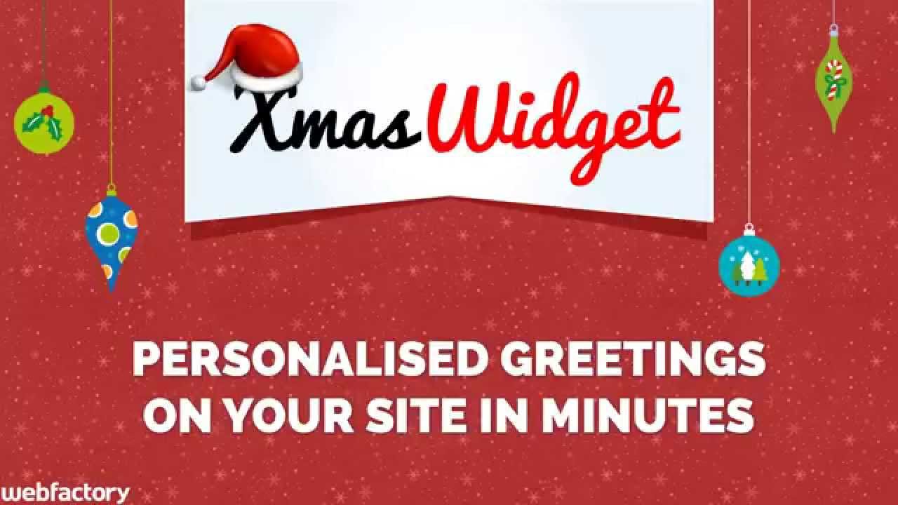 Xmas Widget WordPress Plugin
