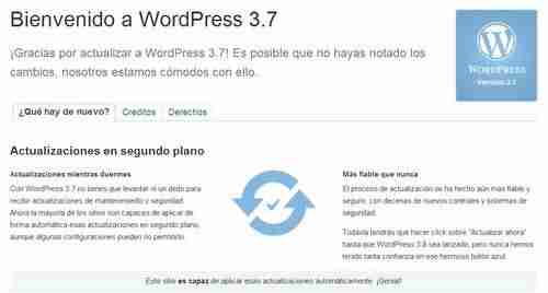 Wordpress 3.7