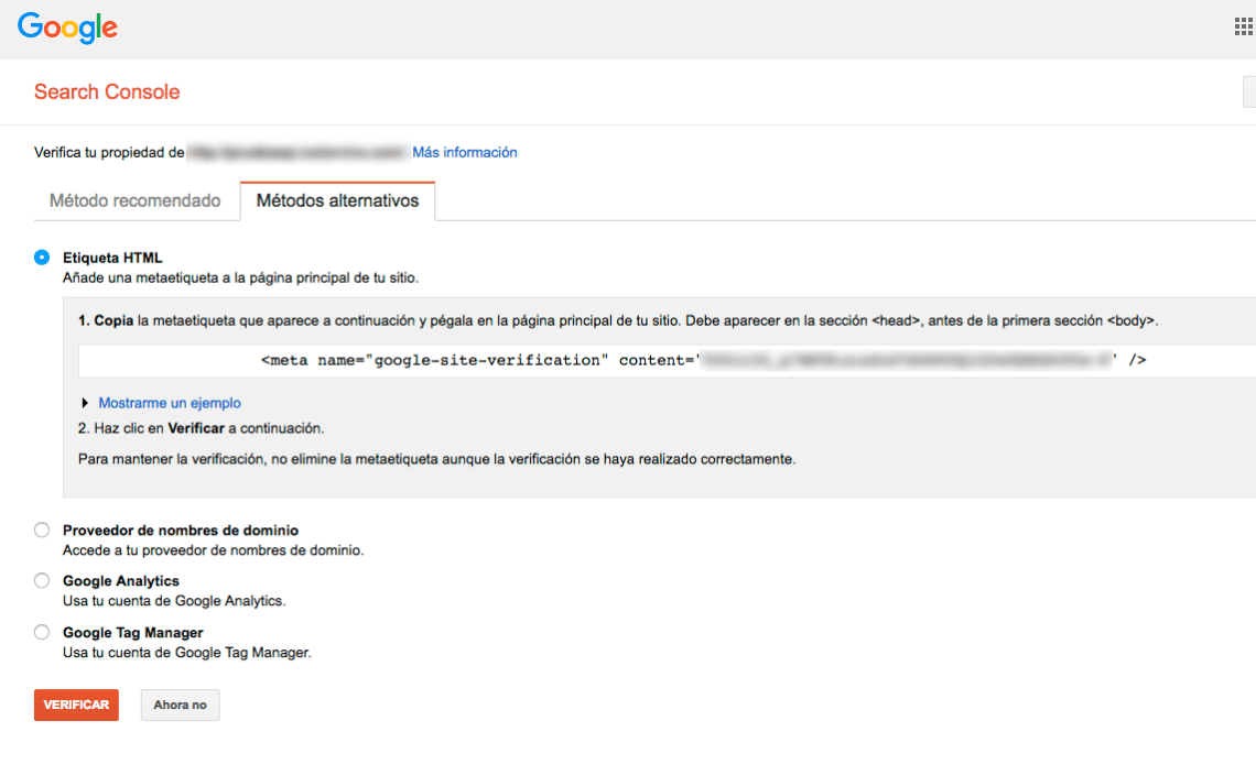 Cómo configurar Google Webmaster Tools para WordPress