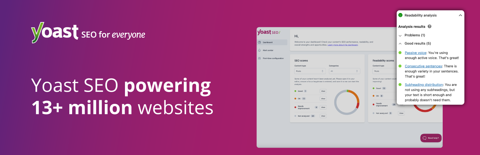 Yoast SEO supera los mil millones de descargas, una cifra inédita en WordPress